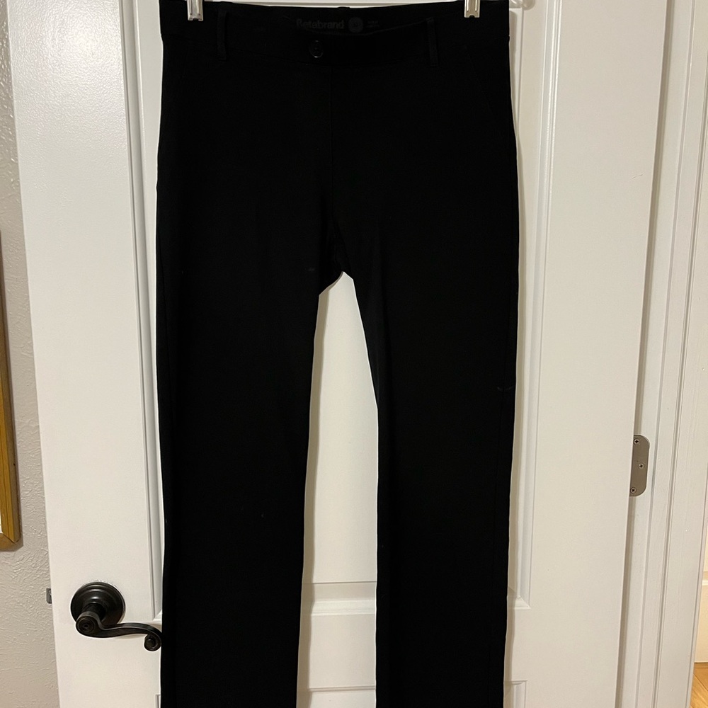 Betabrand Black Dress Pant Yoga Pants